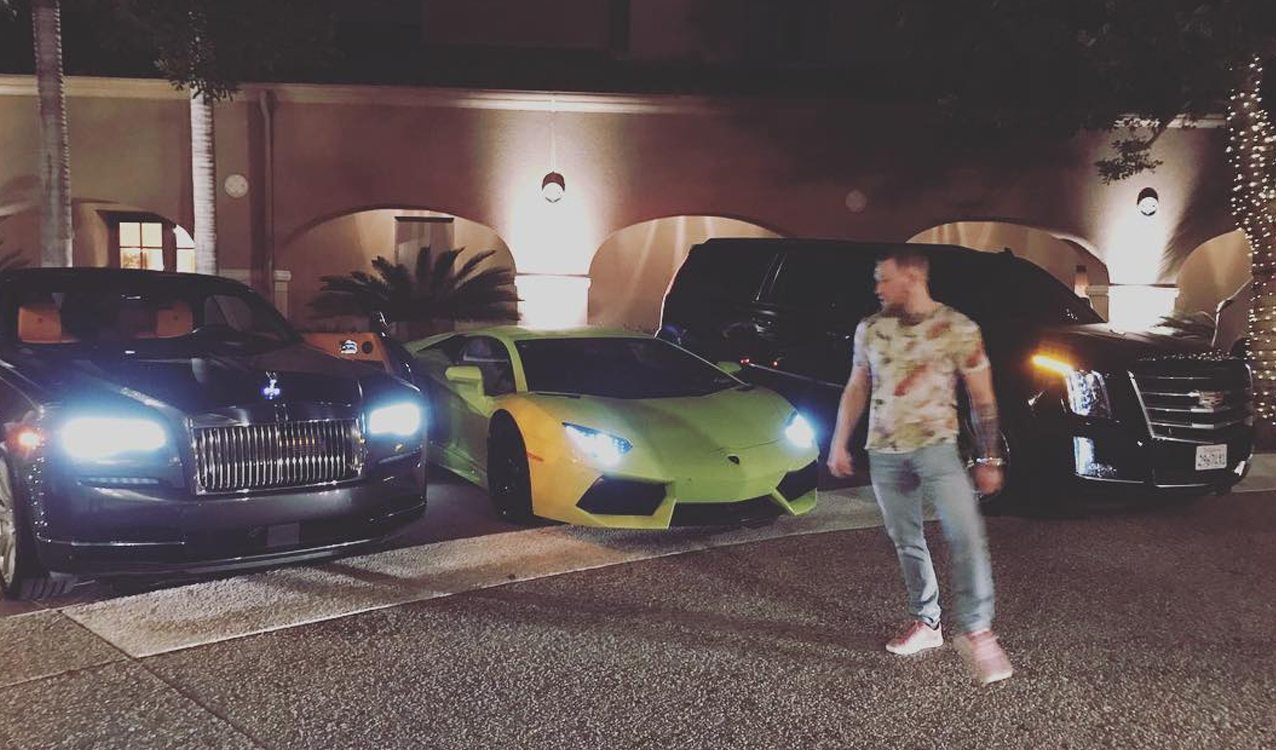 Conor McGregor Shows Off His "Mutant" Lamborghini Aventador