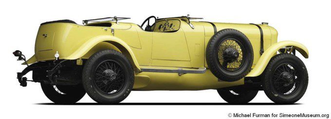 1929 duPont Le Mans Speedster courtesy of the Simeone Museum