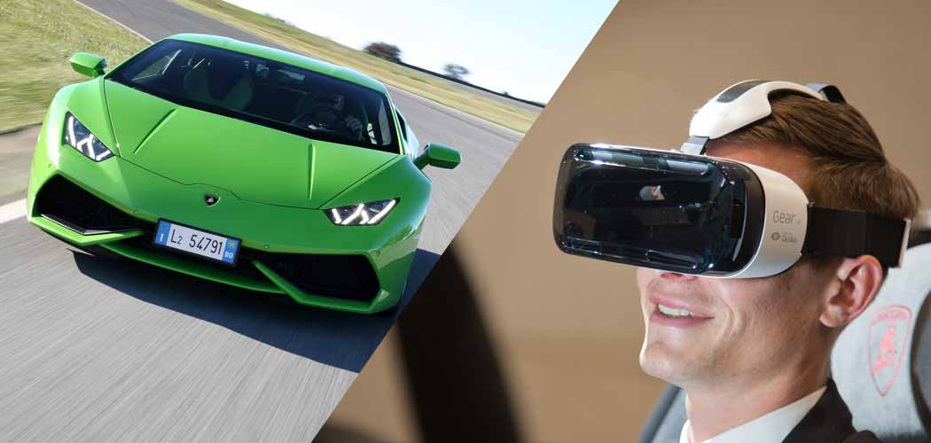 Lamborghini & Samsung Introduce First Virtual Driving Experience