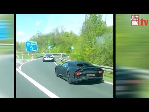 Is This the New Bugatti Chiron on the Road?