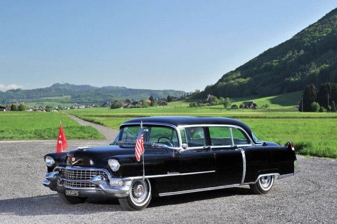 1955 Cadillac Series 75 Presidential Parade Limousine, specially ordered for Mamie Doud Eisenhower (Est. auction price: $100,000-$150,000)