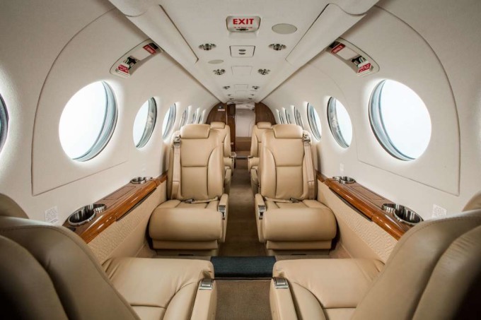 Beechcraft KingAir 350i Interior