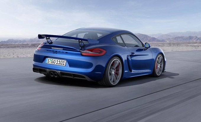The Porsche Cayman GT4. The Cayman GT4 Clubsport will debut at the 2015 Los Angeles Auto Show.