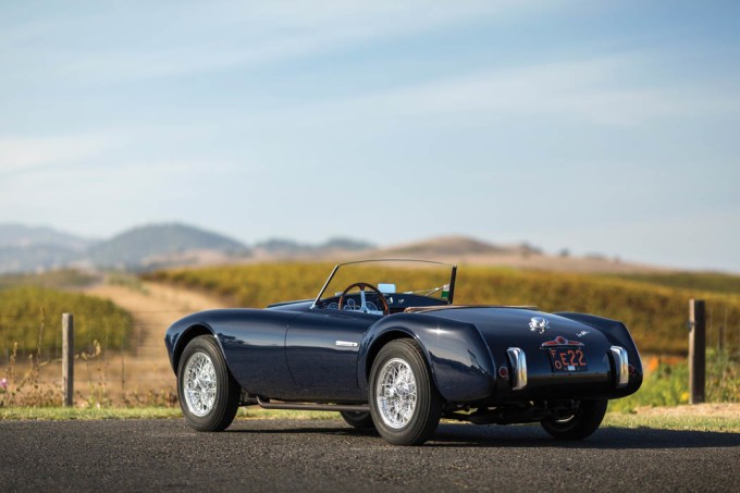 Lot 227 - 1954 Siata 208S Spider by Motto (credit Patrick Ernzen (c) 2015 courtesy RM Sotheby's)