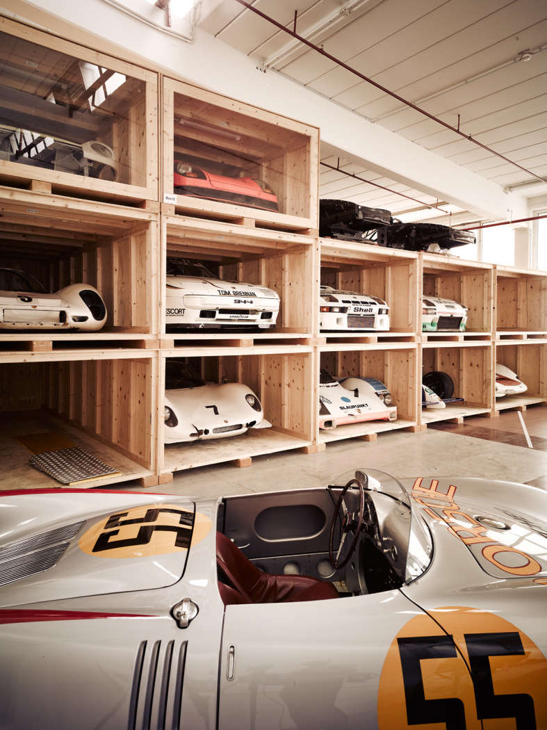 Porsche's Secret Warehouse in Stuttgart