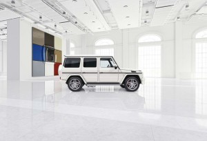 Mercedes-Benz G-Klasse, designo manufaktur, Exterieur: polarweiß Mercedes-Benz G-Klasse, designo manufaktur, exterior: polar white