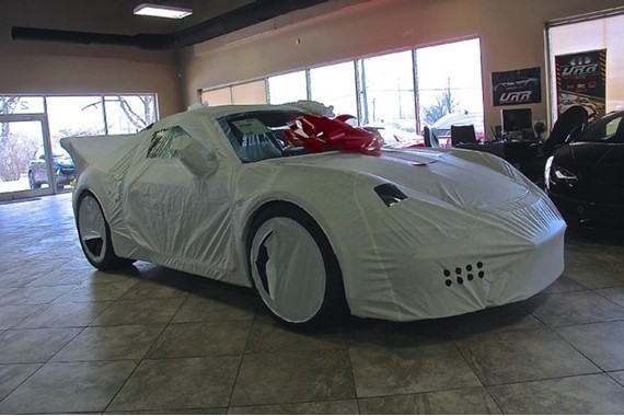 Wrapped Porsche