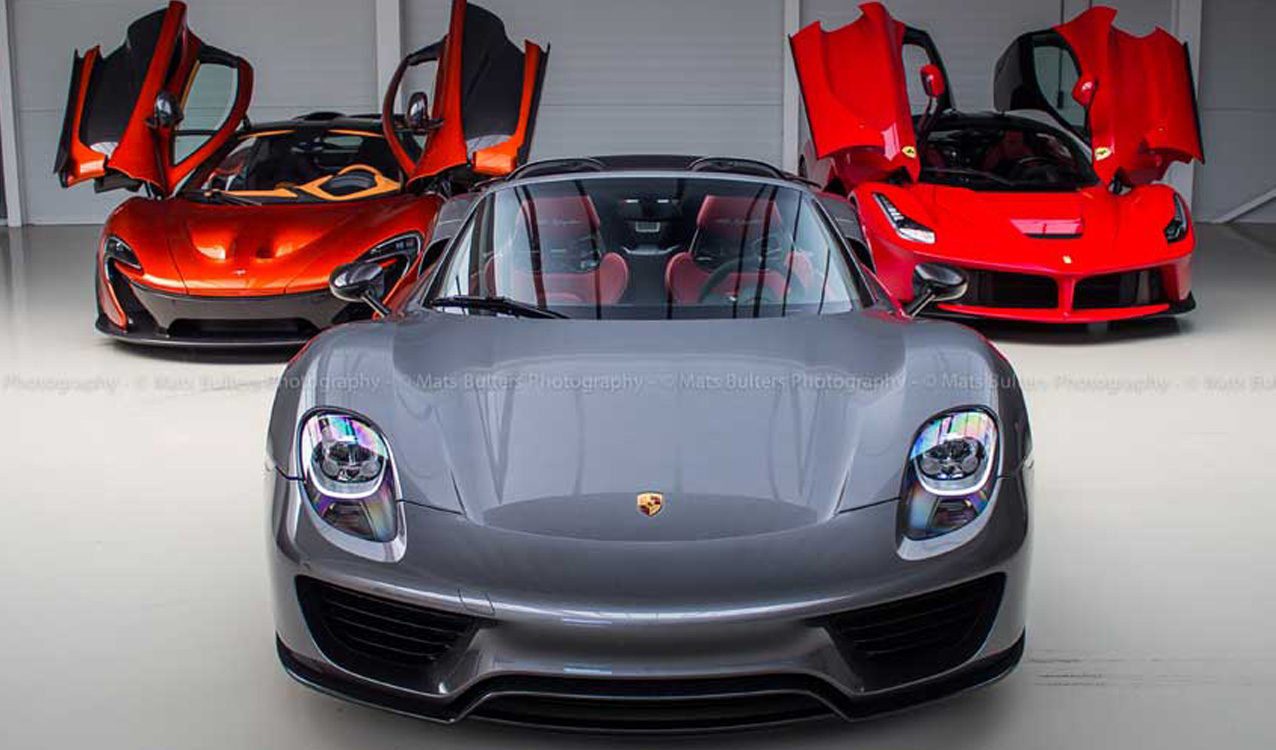 Buy All Three Of The Hypercar Holy Trinity In One Place