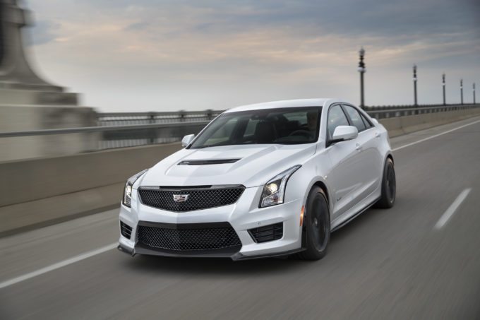 The 2017 Cadillac ATS-V Sedan. The smallest and lightest V-Series sedan and coupe ever receive technology enhancements and an available Carbon Black Package for 2017.