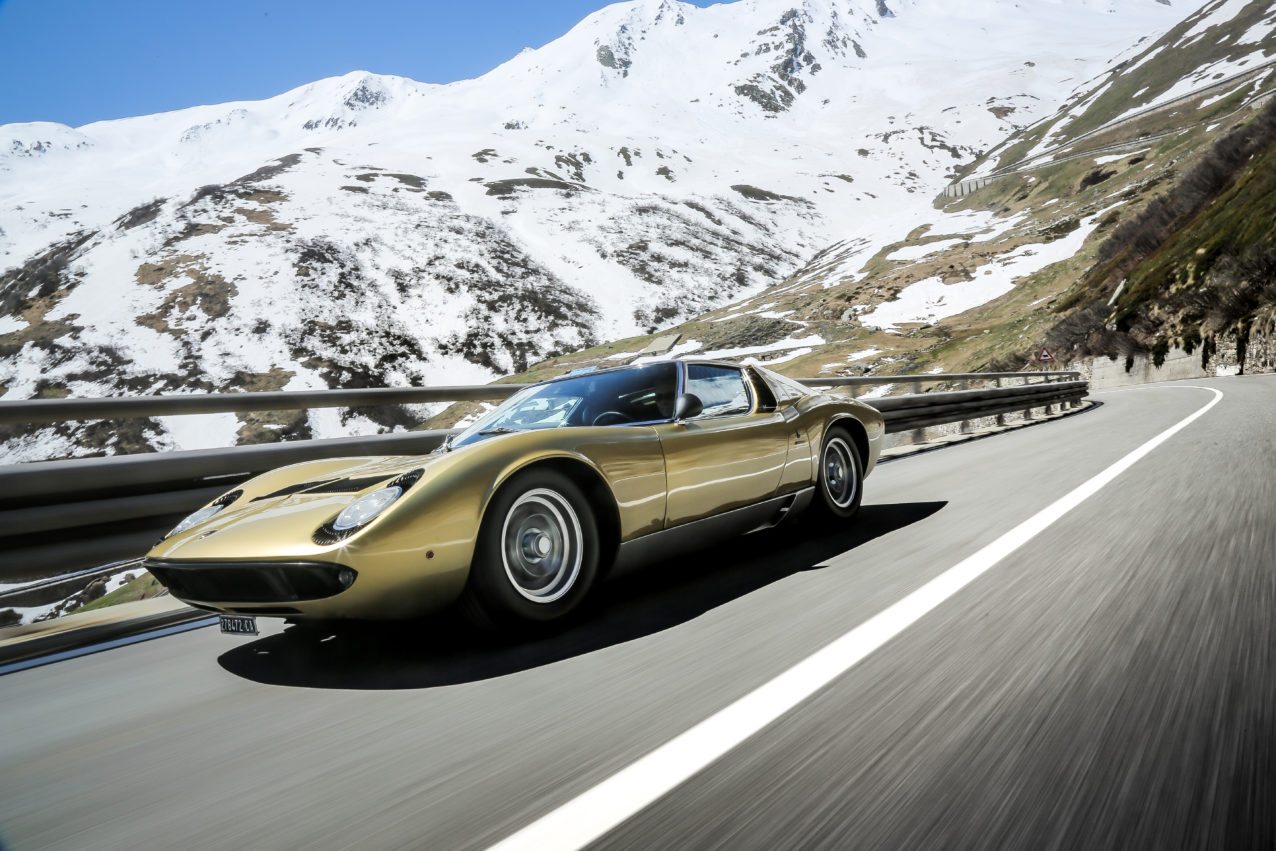 Lamborghini Commemorates Miura with "The Italian Job" Route
