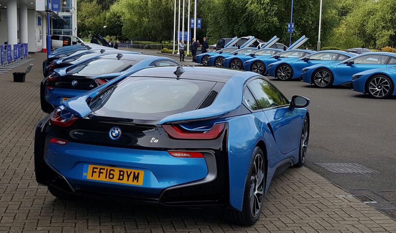 Entire Leicester City Team Given Blue BMW i8
