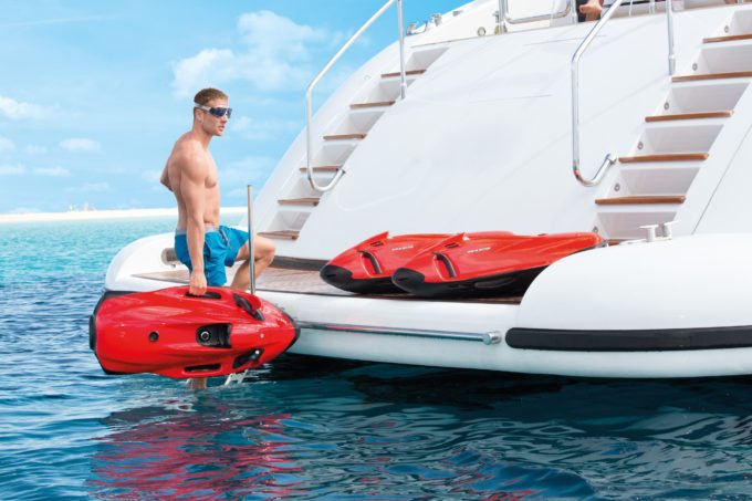 SEABOB – High-Performance Water Sled On and Under Water