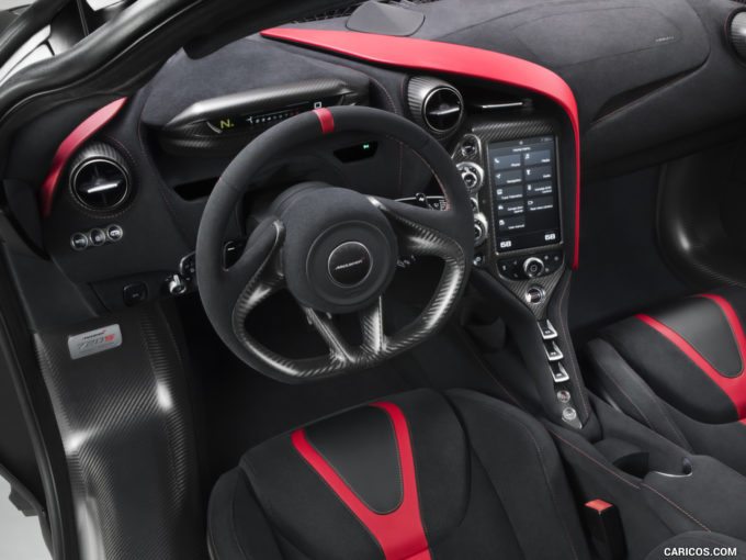McLaren 720S Specs - Steering Wheel