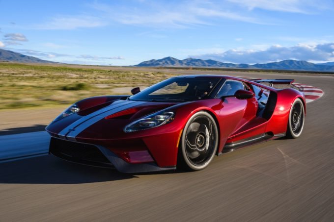 New Ford GT - Red