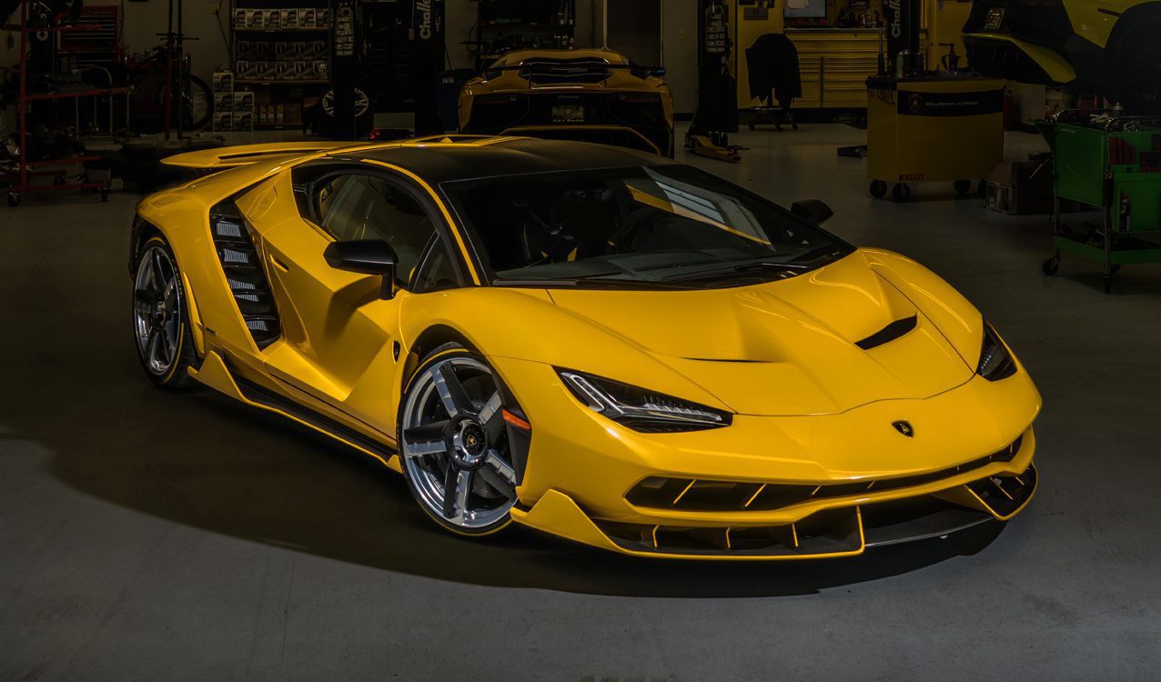 Yellow Lamborghini Centenario Delivered in California