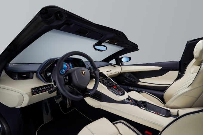2018 Lamborghini Aventador S Roadster Specs - interior