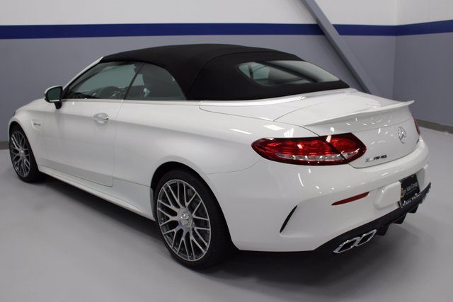 White Mercedes C63 Convertible for sale