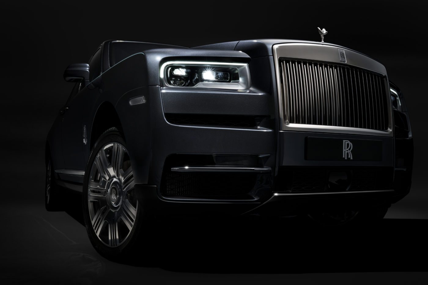 The Parthenon grille is the most visible feature of the Rolls-Royce Cullinan