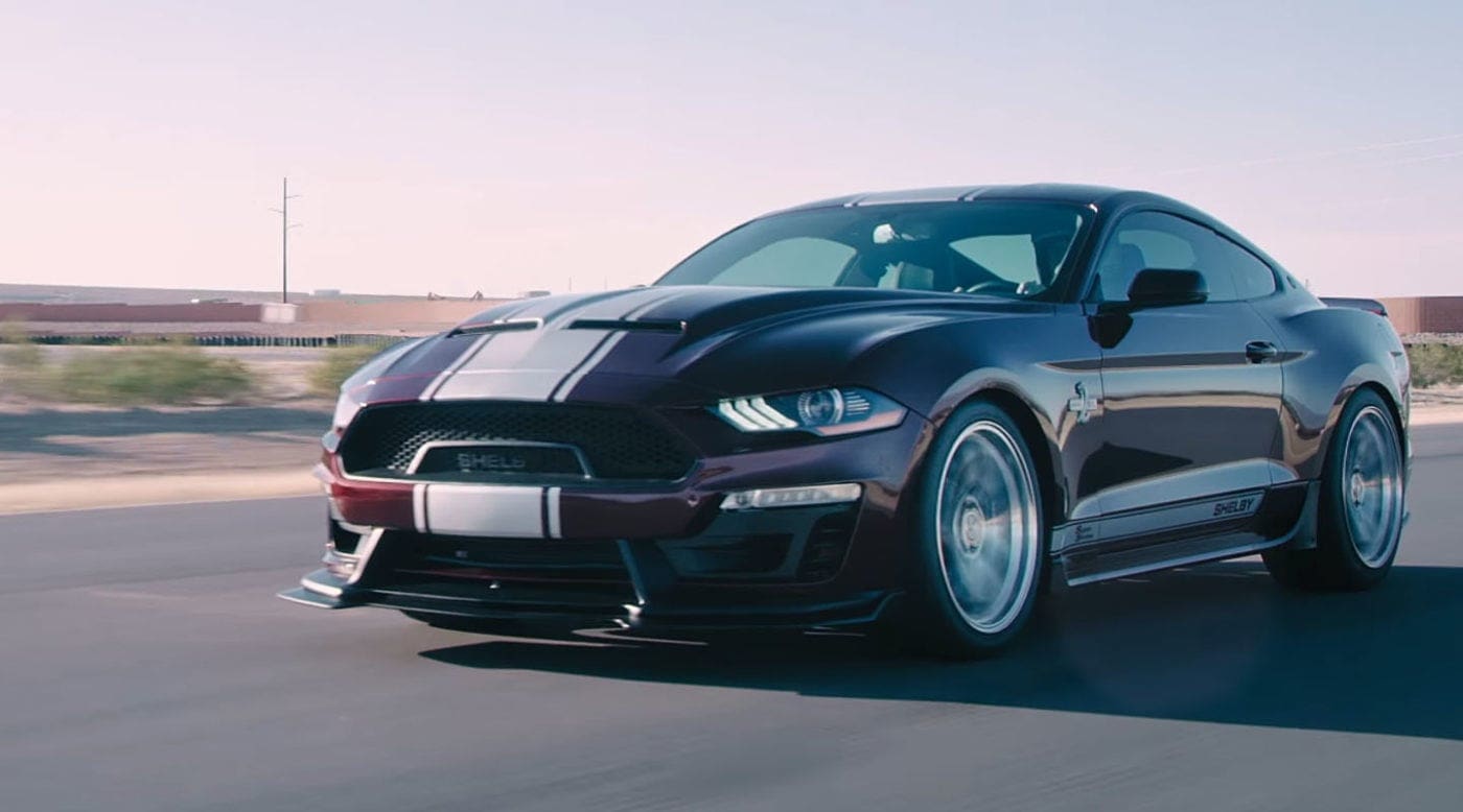 SHELBY SUPER SNAKE 2018 AD CARD 