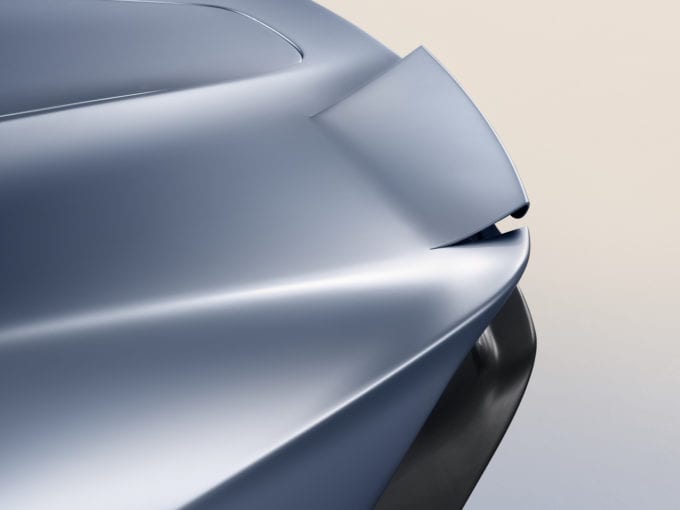 The McLaren Speedtail is the first car to have ailerons made of flexible carbon fiber.