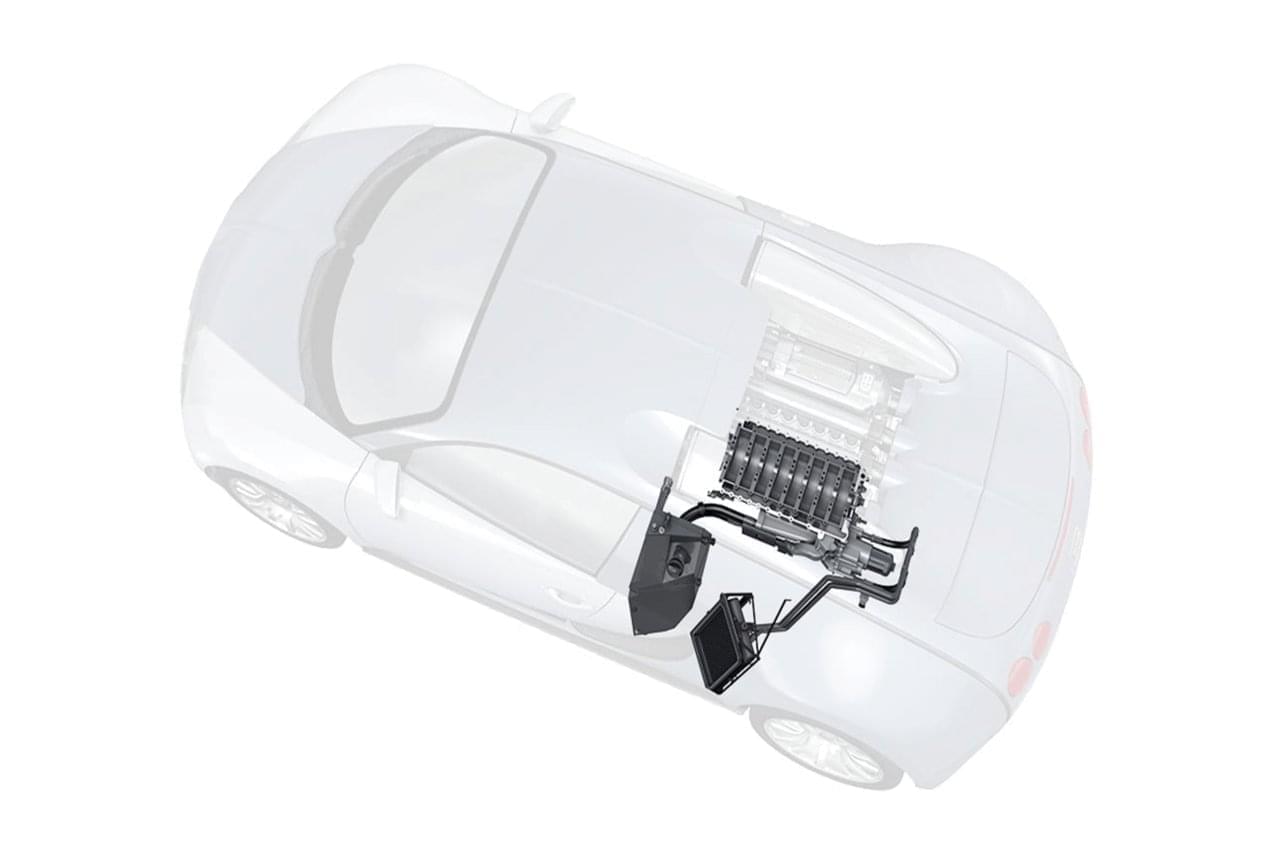 Bugatti Veyron Specs require an oil cooler