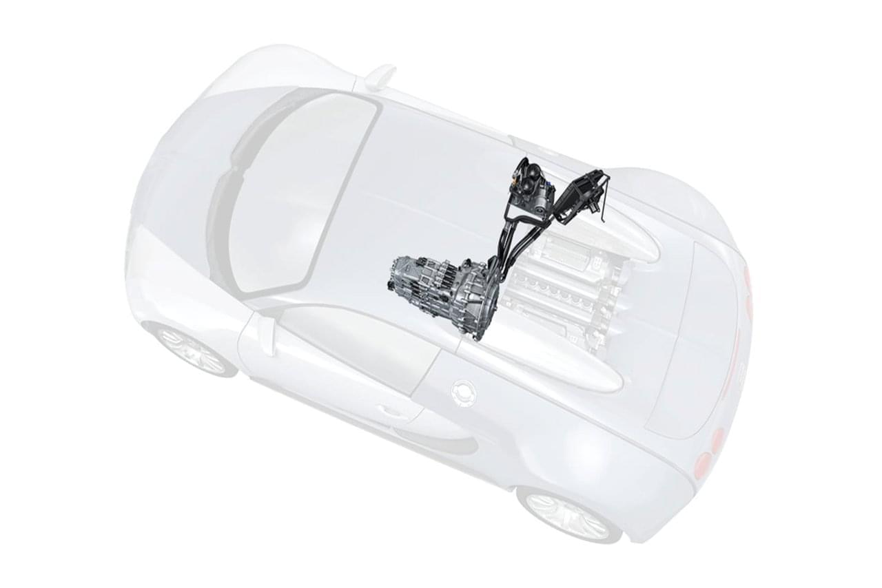 Bugatti Veyron Specs a large transmission cooler