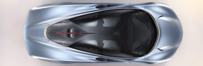 The McLaren Speedtail looks streamlined from any direction. 