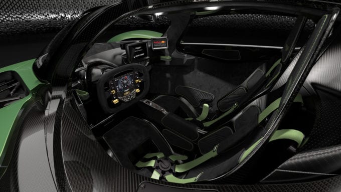An interior out of this world awaits you in the Aston Martin Valkyrie