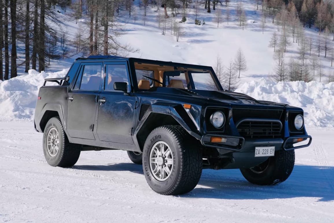Yes, the Lamborghini LM002 is a perfect winter 4WD.