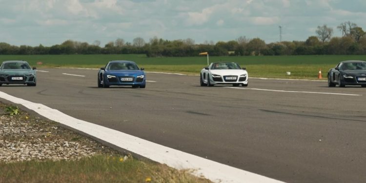 Audi R8 Generations Compared in Epic Testing