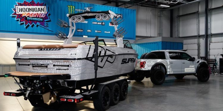 Ken Block Unveils New Raptor Powered Supra Boat