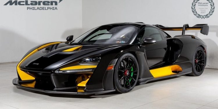 Jet Black McLaren Senna for Sale