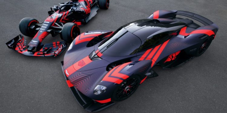 Aston Martin Valkyrie Makes its Public Debut at Silverstone