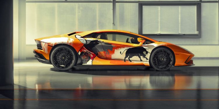 Lamborghini Aventador S Art Car Unveiled in Monterey