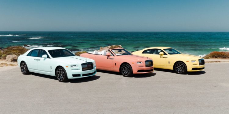 Rolls-Royce Unveils Pebble Beach Pastel Collection