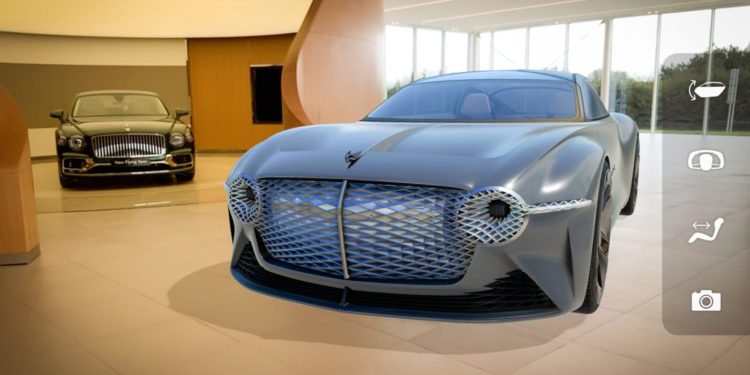 Bentley Develops Augmented Reality for the EXP 100 GT