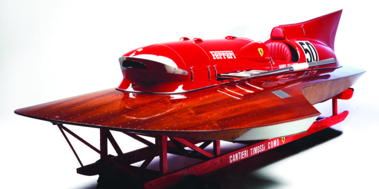One-of-a-kind: Historic Ferrari Race Boat for Sale