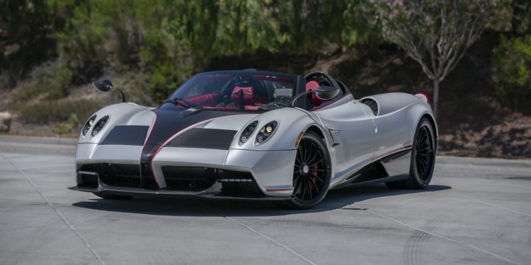 2017 Pagani Huayra Roadster Being Auctioned: Only 126 Miles!