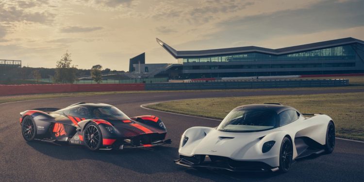 Aston Martin Valkyrie and Valhalla Put Through Paces on Track