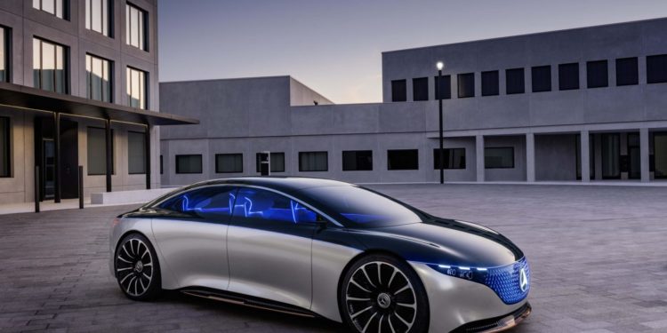 Mercedes-Benz Vision EQS Unveiled in Frankfurt