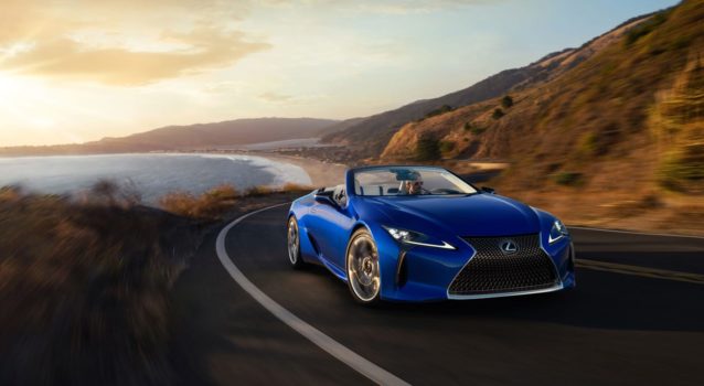 2021 Lexus LC 500 Convertible Unveiled in L.A.