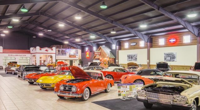 Home of the Day: Estate with 40,000 sq. ft. Car Barn for 70 Cars