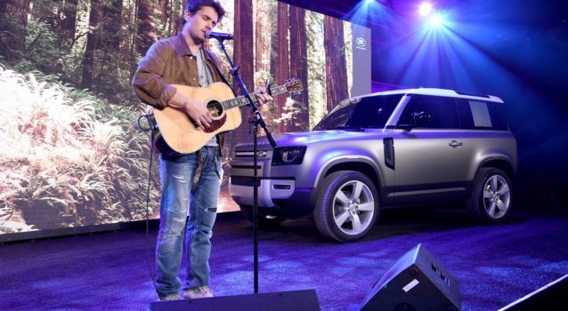 John Mayer Helps Debut the Land Rover Defenders in L.A.