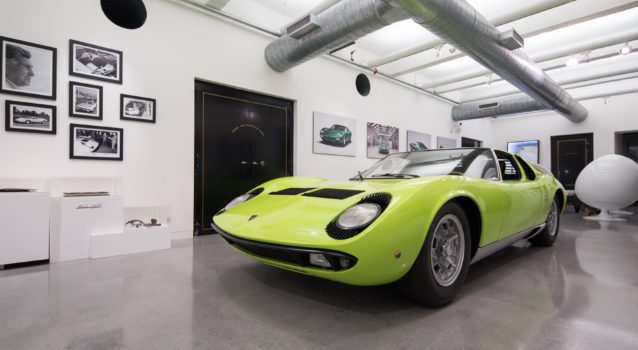 Lamborghini Miura Takes Centerstage at Art Basel