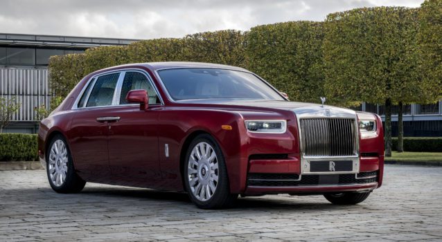 Rolls-Royce Unveils Red Phantom for AIDS Research