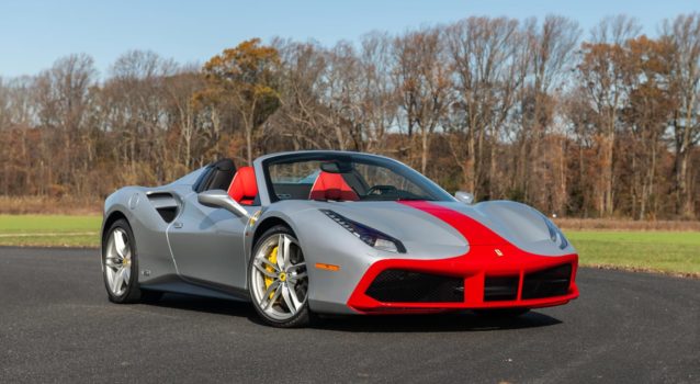 One-of-a-Kind Ferrari 488 Spider 70th Anniversary Edition to be Auctioned