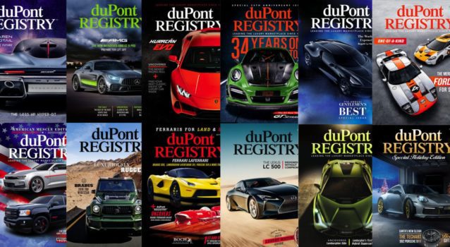 duPont REGISTRY 2019: All 12 Issues For A Great Price