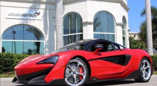 McLaren Tampa Bay Offering Lease Specials On 600LT, 720S and 570S Models