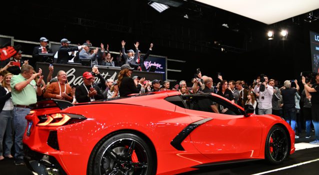 First 2020 Corvette Sold for $3 Million at Barrett-Jackson