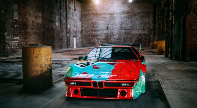 1979 BMW Art Car by Andy Warhol Heads to India